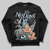 Vans Knu Stack Vintage Satin Dream Blue DopeSkill Long Sleeve T-Shirt New No Days Off Graphic Streetwear - Black