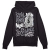 Jordan 14 Retro 'Stealth' DopeSkill Hoodie Sweatshirt Real Ones Move In Silence Graphic Streetwear - Black