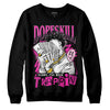 Pink Sneakers DopeSkill Sweatshirt Sorry I've Been Trappin Graphic Streetwear - Black