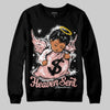 Jordan 1 Low OG “Rust Pink” DopeSkill Sweatshirt Heaven Sent Graphic Streetwear - Black