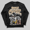 TAN Sneakers DopeSkill Long Sleeve T-Shirt Paper Chaser Boy Graphic Streetwear - black