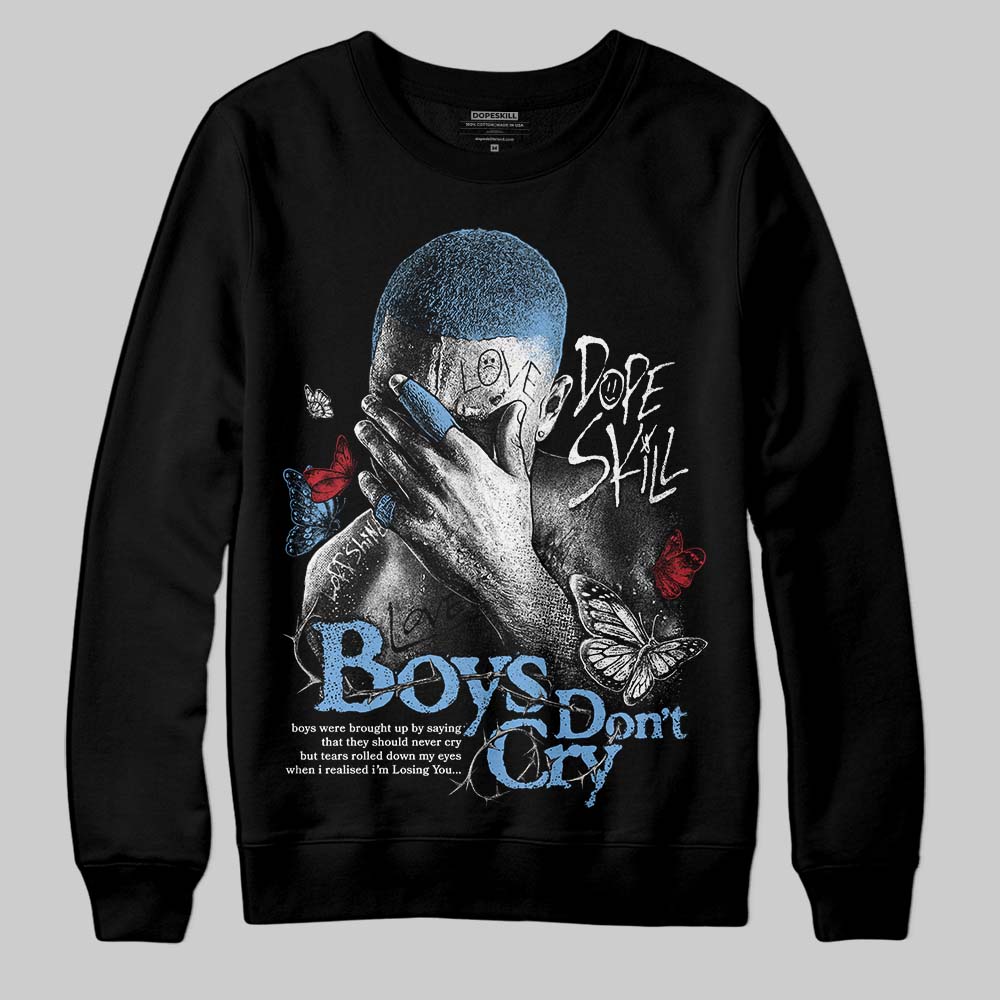 Jordan 12 Retro 'Melo' DopeSkill Sweatshirt Boys Don't Cry Graphic Streetwear - Black
