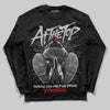 Grey Sneakers DopeSkill Long Sleeve T-Shirt Nothing Can Hold US Down Graphic Streetwear - Black