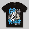 Jordan 1 High OG “UNC” Reimagined DopeSkill Toddler Kids T-shirt God Made Me Perfect Graphic Streetwear - Black