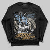 Nike Air Diamond Turf Must Be the Money DopeSkill Long Sleeve T-Shirt Drip Season Graphic Streetwear - Black