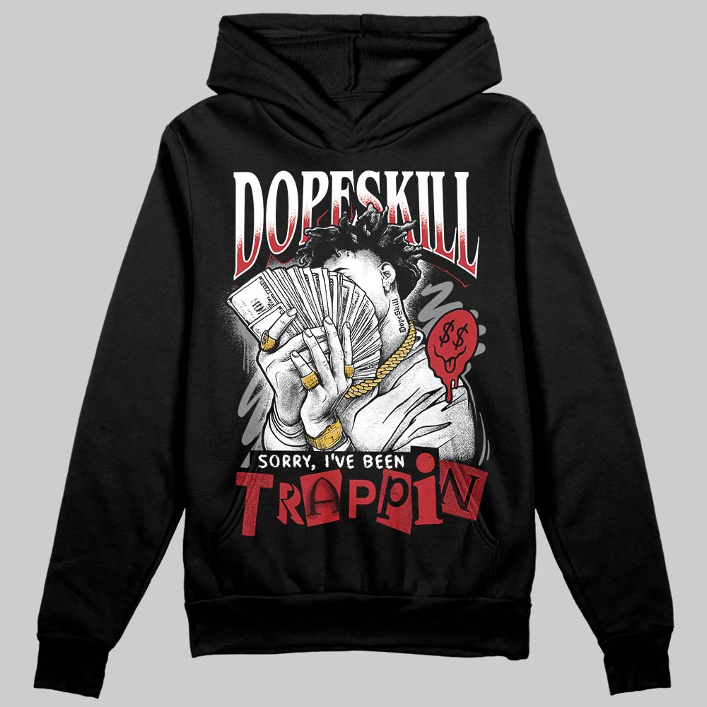 Jordan 8 Retro Bugs Bunny (2025) DopeSkill Hoodie Sweatshirt Sorry I've Been Trappin Graphic Streetwear - Black