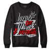 Jordan 2 Retro "Black Cement" DopeSkill Sweatshirt LOVE Graphic Streetwear - Black