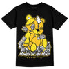 Jordan 4 Retro “Vivid Sulfur” DopeSkill T-Shirt MOMM Bear Graphic Streetwear - Black 