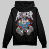 Grey Sneakers DopeSkill Hoodie Sweatshirt At The Top Graphic Streetwear - Black