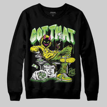 Neon Green Sneakers DopeSkill Sweatshirt Got That Graphic Streetwear - black