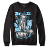 Jordan 2 Low "University Blue" DopeSkill Sweatshirt Then I'll Die For It Graphic Streetwear - Black