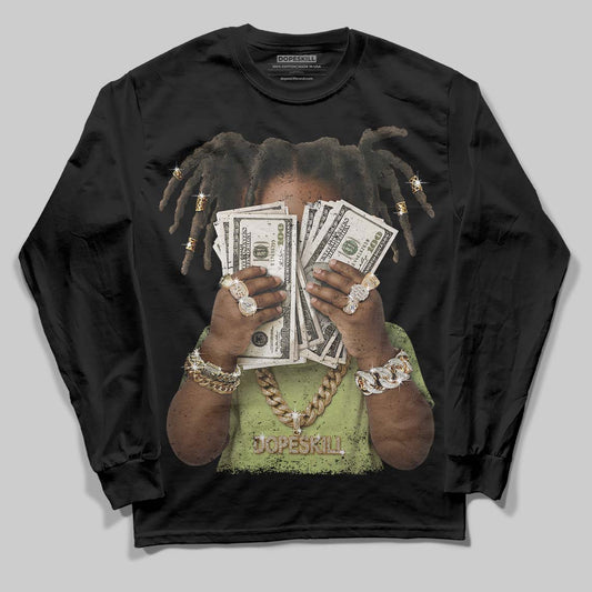 Jordan 11 “Inner Beast” DopeSkill Long Sleeve T-Shirt Rich Youth Graphic Streetwear - Black