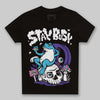 Jordan 8 Retro 'Aqua' 2025 DopeSkill Toddler Kids T-shirt Stay Busy Graphic Streetwear - black