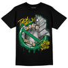 Jordan 5 “Lucky Green” DopeSkill T-Shirt Takin No L's Graphic Streetwear - Black