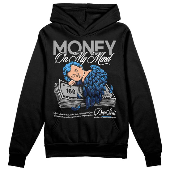 Jordan Spiz’ike Low “White/Obsidian” DopeSkill Hoodie Sweatshirt MOMM Graphic Streetwear - Black