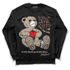 Jordan 1 High OG “Latte” DopeSkill Long Sleeve T-Shirt Love Kills Graphic Streetwear - black