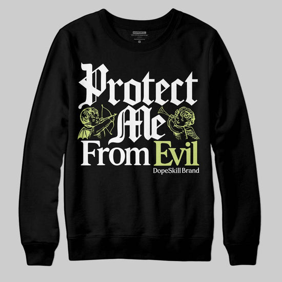 Jordan 11 “Inner Beast” DopeSkill Sweatshirt Protect Me From Evil Graphic Streetwear - Black