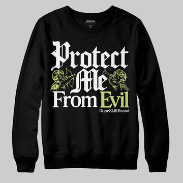 Jordan 11 “Inner Beast” DopeSkill Sweatshirt Protect Me From Evil Graphic Streetwear - Black
