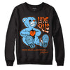 Dunk Low Futura University Blue DopeSkill Sweatshirt Love Kills Graphic Streetwear - Black