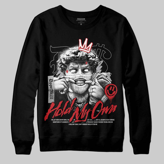 Jordan 4 OG “White Cement” DopeSkill Sweatshirt In My Way Graphic Streetwear - Black