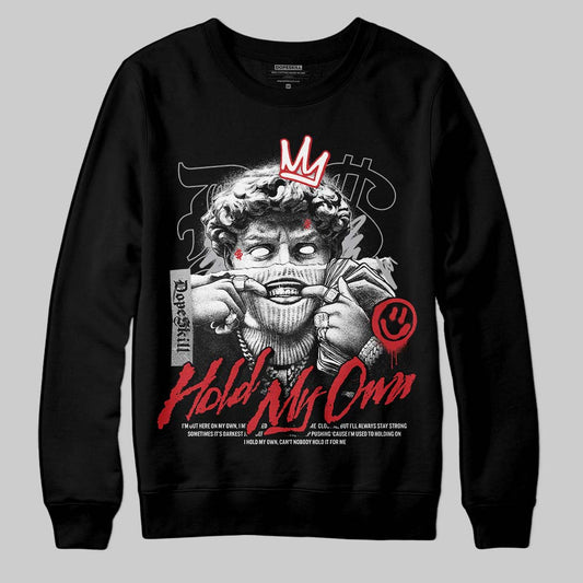 Jordan 4 OG “White Cement” DopeSkill Sweatshirt In My Way Graphic Streetwear - Black