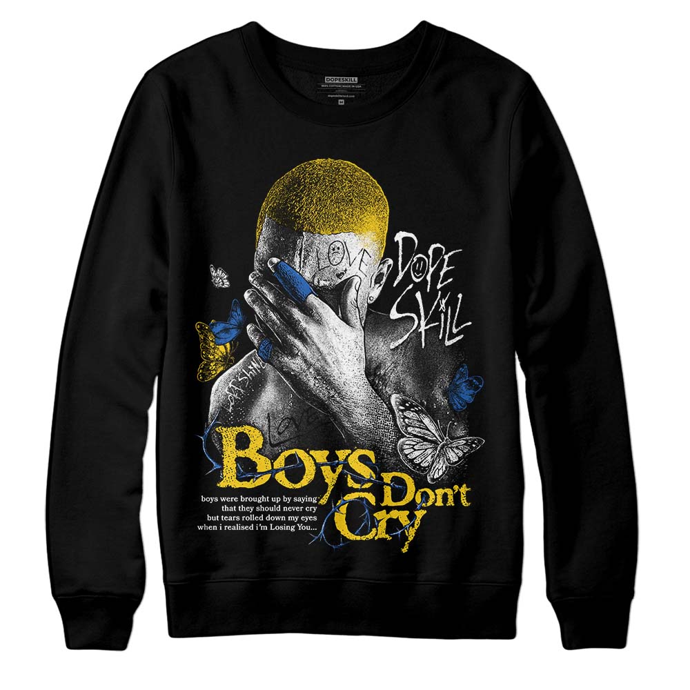 Dunk Low Vintage “Michigan” DopeSkill Sweatshirt Boys Don't Cry Graphic Streetwear - Black