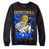 Royal Blue Sneakers DopeSkill Sweatshirt Stay It Busy Graphic Streetwear - Black