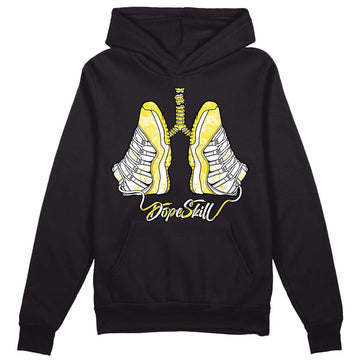 Jordan 11 Low 'Yellow Snakeskin' DopeSkill Hoodie Sweatshirt Breathe Graphic Streetwear - Black