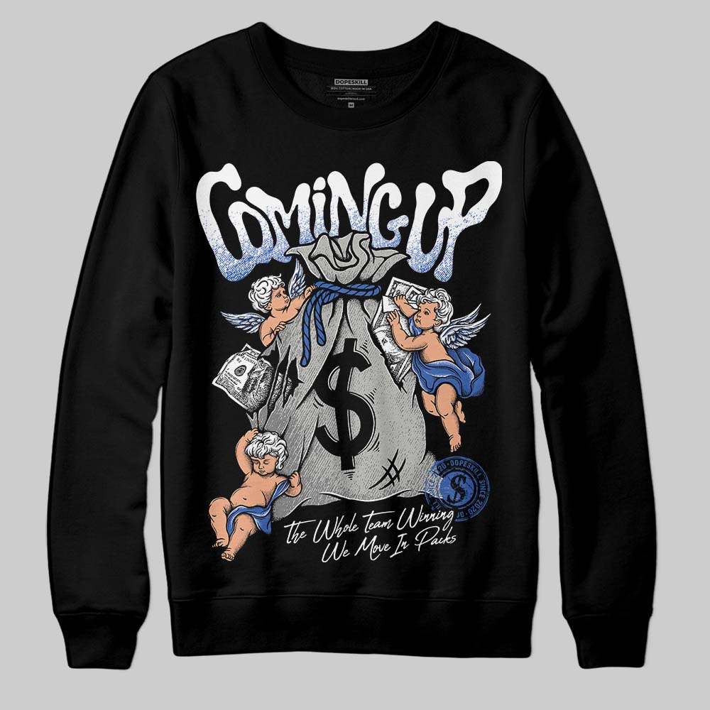 Jordan 3 “Lucky Shorts” DopeSkill Sweatshirt Money Bag Coming Up Graphic Streetwear - black