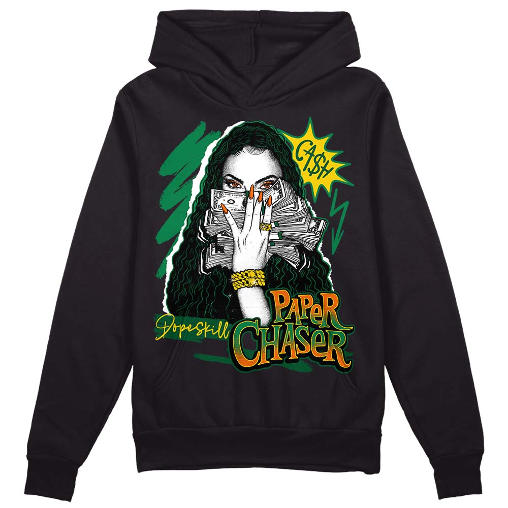 Green Sneakers DopeSkill Hoodie Sweatshirt NPC Graphic Streetwear - Black 