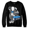 Jordan 3 "Midnight Navy" DopeSkill Sweatshirt Sneakerhead BEAR Graphic Streetwear - Black 