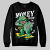 Green Sneakers DopeSkill Sweatshirt Money Callin' Graphic Streetwear - Black