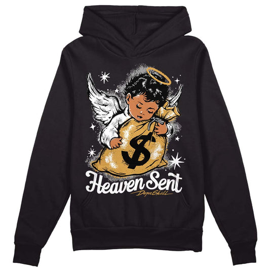 Jordan 11 "Gratitude" DopeSkill Hoodie Sweatshirt Heaven Sent Graphic Streetwear - Black