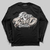 Adidas Samba OG White Black Clear Granite DopeSkill Long Sleeve T-Shirt Rare Breed Type Graphic Streetwear - Black