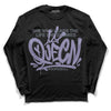 Jordan 5 Retro Low Indigo Haze DopeSkill Long Sleeve T-Shirt Queen Graphic Streetwear - Black