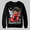 Jordan 4 “Fear” DopeSkill Sweatshirt Heaven Sent Graphic Streetwear - Black