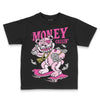 Pink Sneakers DopeSkill Toddler Kids T-shirt Money Callin' Graphic Streetwear - Black