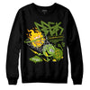 Dunk Low 'Chlorophyll' DopeSkill Sweatshirt Break Through Graphic Streetwear - black