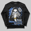 Awake NY x Jordan 5 Retro 'Black Racer Blue' DopeSkill Long Sleeve T-Shirt NPC Graphic Streetwear - Black
