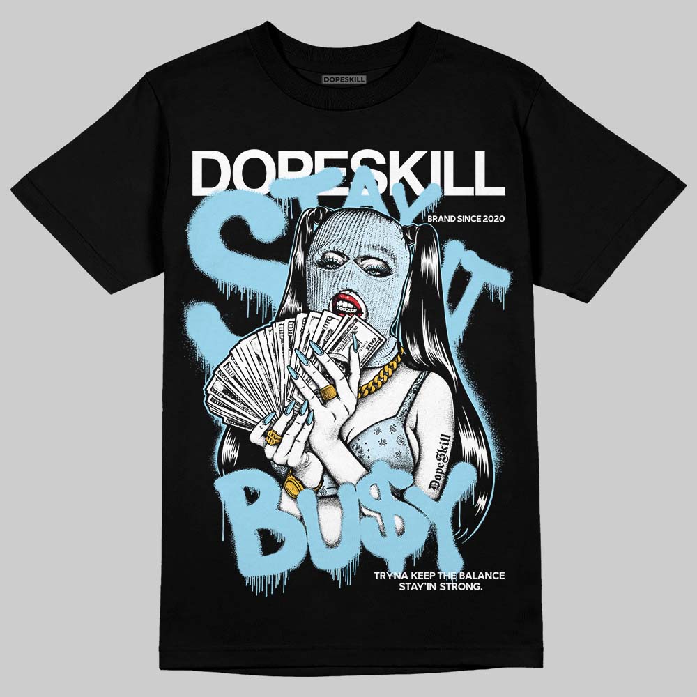 Vans Knu Stack Vintage Satin Dream Blue DopeSkill T-Shirt Stay It Busy Graphic Streetwear - Black