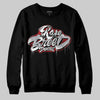 Jordan 4 OG “White Cement” DopeSkill Sweatshirt Rare Breed Type Graphic Streetwear - Black