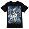 Jordan 13 Retro French Blue DopeSkill T-Shirt Resist Graphic Streetwear - Black