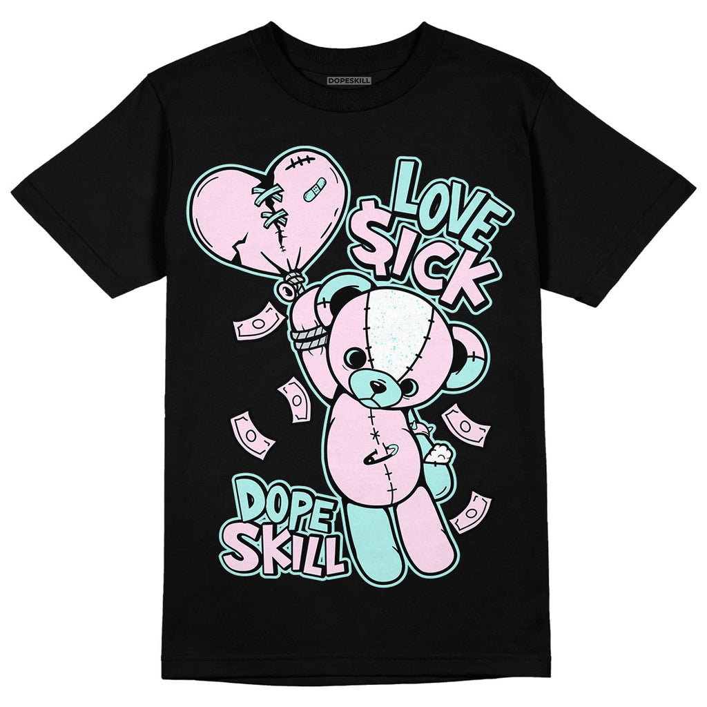 Jordan 5 “Easter” DopeSkill T-Shirt Love Sick Graphicv Streetwear  - Black 