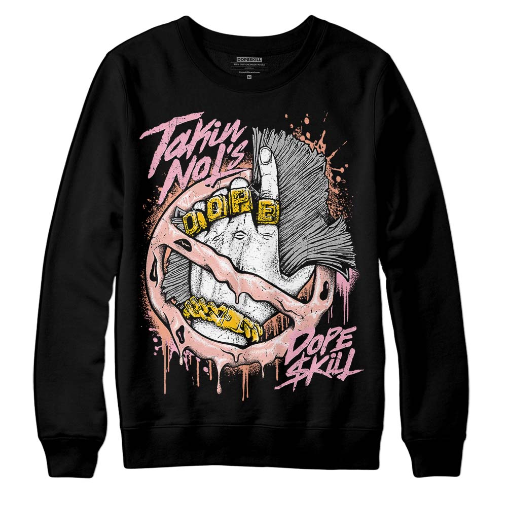 Jordan 11 Low “Legend Pink” DopeSkill Sweatshirt Takin No L's Graphic Streetwear - Black