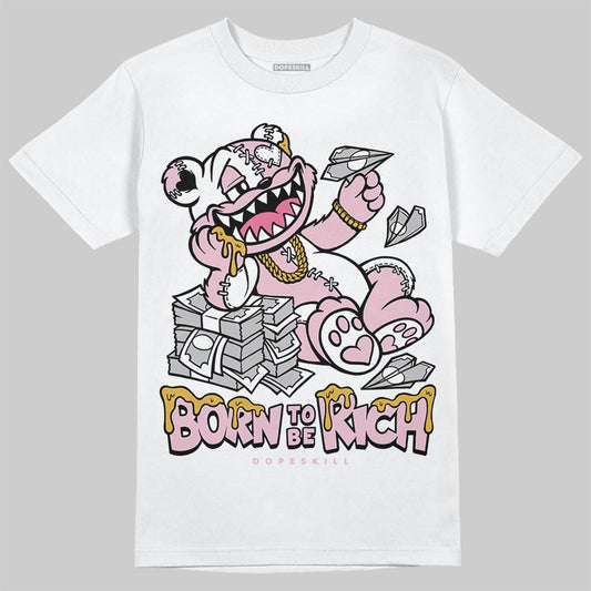 Jordan 5 OG “35th Anniversary” DopeSkill T-Shirt Born To Be Rich Graphic Streetwear - White