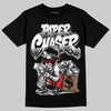 Black and White Sneakers DopeSkill T-Shirt Paper Chaser Boy Graphic Streetwear - Black