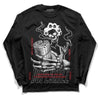 Jordan 12 “Red Taxi” DopeSkill Long Sleeve T-Shirt Show Me The Money Graphic Streetwear - Black