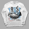 Travis Scott x Jordan 4 Retro 'Cactus Jack' DopeSkill Long Sleeve T-Shirt Trust No One Graphic Streetwear - White 