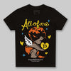 Orange, Black and White Sneakers DopeSkill Toddler Kids T-shirt All Of Me Graphic Streetwear - Black