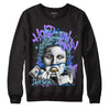 Jordan 7 Retro Chambray DopeSkill Sweatshirt Hold My Own Graphic Streetwear - Black